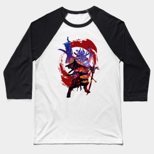 Samurai, Warrior Baseball T-Shirt